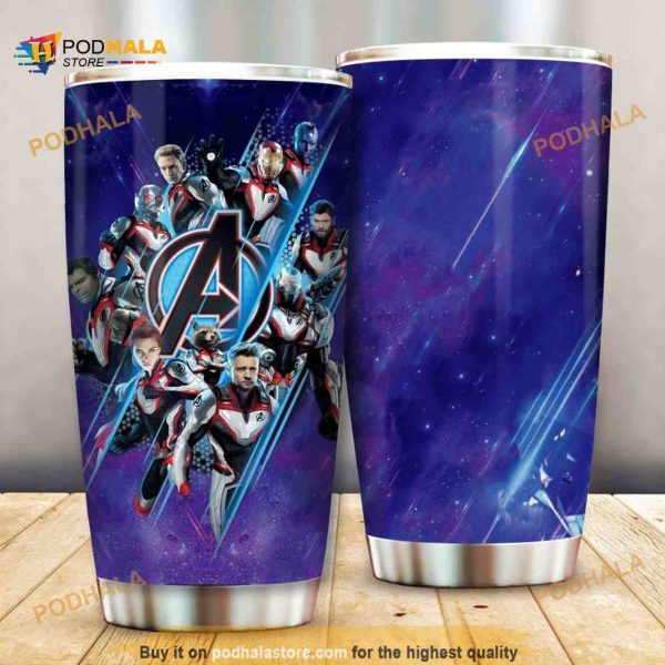 Avengers Super Heroes Endgame Gift For Lover Day Travel Tumbler