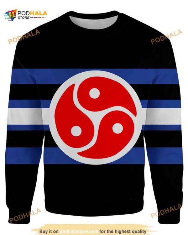 BDSM Fetish Pride Flag 3D Funny Ugly Christmas Sweater