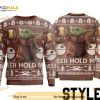Baby Yoda Christmas Sweater Sweatshirt, Star Wars Sweater 5