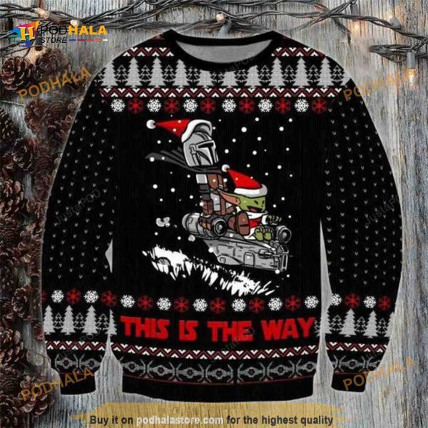 Baby Yoda This Is The Way Ugly Sweater