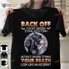 Back Off I've Got Enough To Deal With Today Frenchie Dog Killer Halloween Shirt