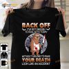 Back Off I've Got Enough To Deal With Today Sloth The Killer Halloween Shirt