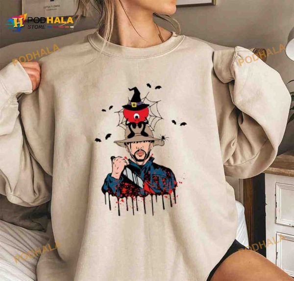Bad Bunny Halloween Day Gift, Halloween Costume Shirt For Fans
