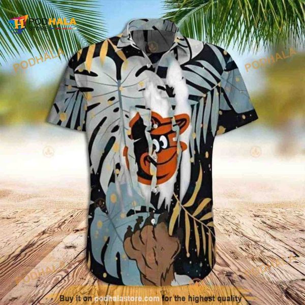 Baltimore Orioles MLB Hawaiian Shirt, Beach Gift For Baseball Fans