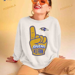 Baltimore Ravens 1 fan Shirt 2