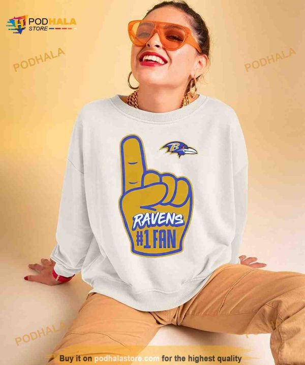Baltimore Ravens 1 fan Shirt