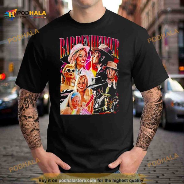 Barbenheimer Vintage Gift For Women And Man T Shirt
