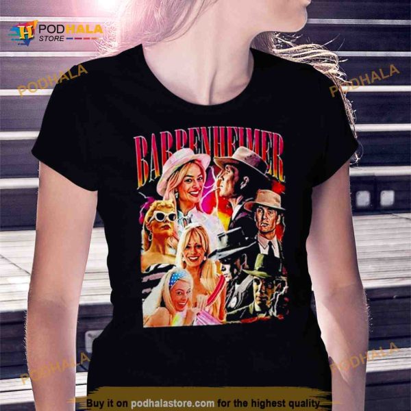 Barbenheimer Vintage Gift For Women And Man T Shirt