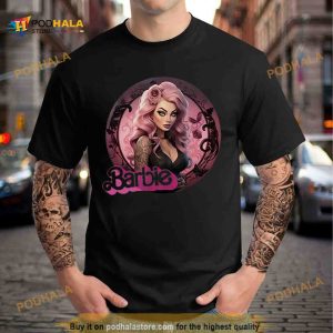 Barbie Gothique 2 Fille Cintre T Shirt 2