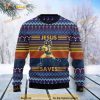 Baseball Jesus Save Ugly Christmas Occasion Christmas Holiday Sweater
