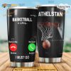 Basketball Calling Stainless Steel Cup Travel Tumbler, Coffee Tumbler