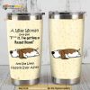 Basset Hound Dog A Wise Woman Once Said Travel Tumbler, Coffee Tumbler