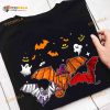 Bat Witch Mommy Vampire Funny Halloween Costume Shirt