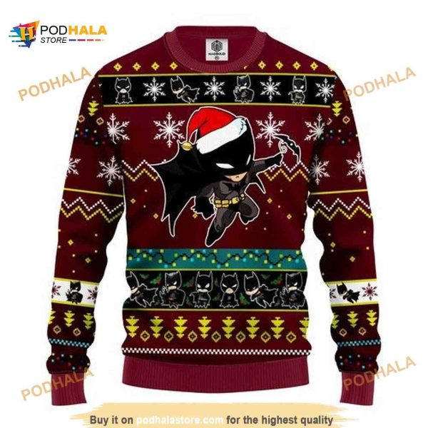 Batman Christmas 3D Funny Ugly Christmas Sweater