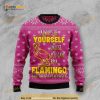Be A Flamingo 3D Funny Ugly Christmas Sweater