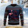 Be Xmas Fabulous Flamingo 3D Funny Ugly Christmas Sweater