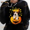 Beagle Dog And Pumpkins Devil Halloween Shirt