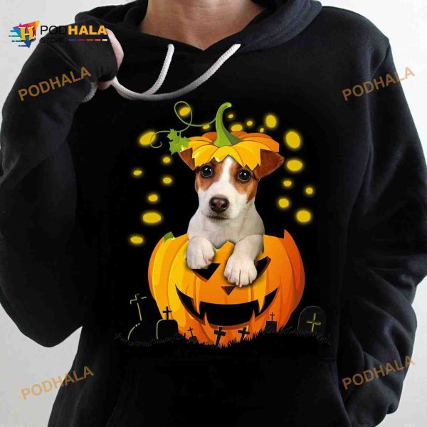 Beagle Dog And Pumpkins Devil Halloween Shirt