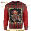 Bear All Over Printed Funny Ugly Christmas Sweater