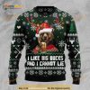 Bear Hunting and Beer 3D Funny Ugly Christmas Sweater