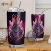 Bear King Custom Name Gift For Lover Day Travel Tumbler, Coffee Tumbler