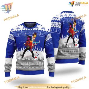 Beat It Michael Jackson 3D Funny Ugly Christmas Sweater
