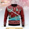 Beautiful Flamingo 3D Funny Ugly Christmas Sweater