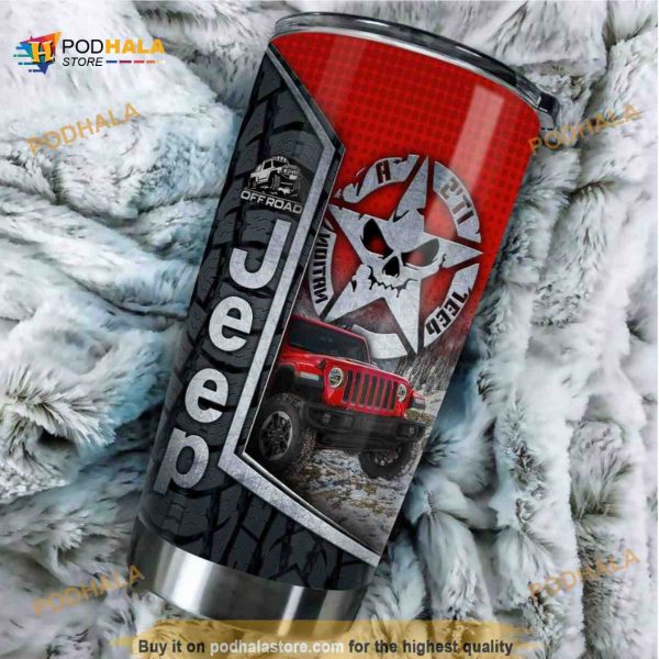 Beautiful Jeep Stainless Steel Cup Travel Tumbler, Coffee Tumbler