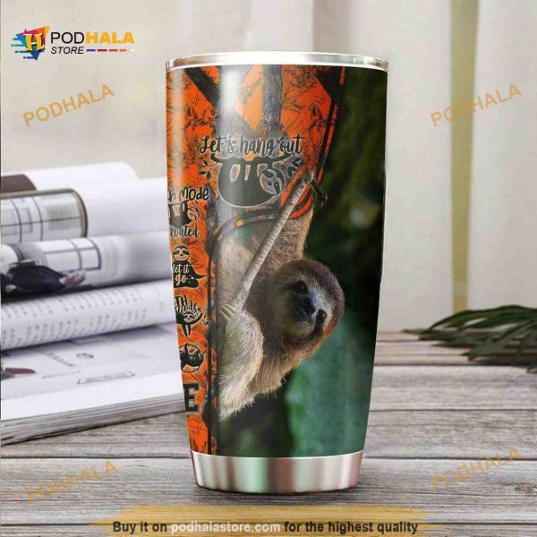 Beautiful Sloth Stainless Steel Cup Travel Tumbler, Coffee Tumbler