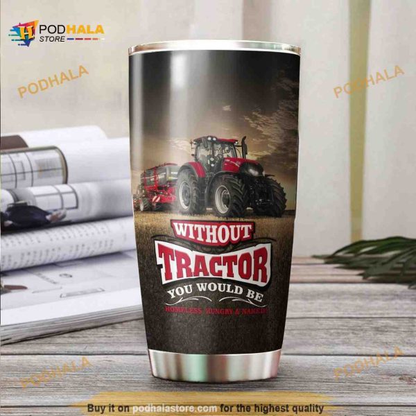 Beautiful Tractor Stainless Steel Cup Travel Tumbler, Coffee Tumbler