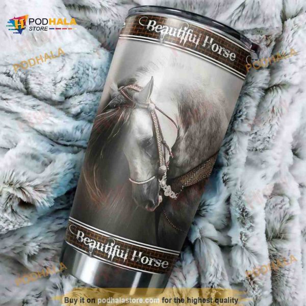Beautyful Horse Gift For Lover Day Travel Tumbler All Over Print, Coffee Tumbler