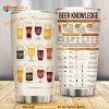 Beer Knowledge Gift Coffee Tumbler All Over Print