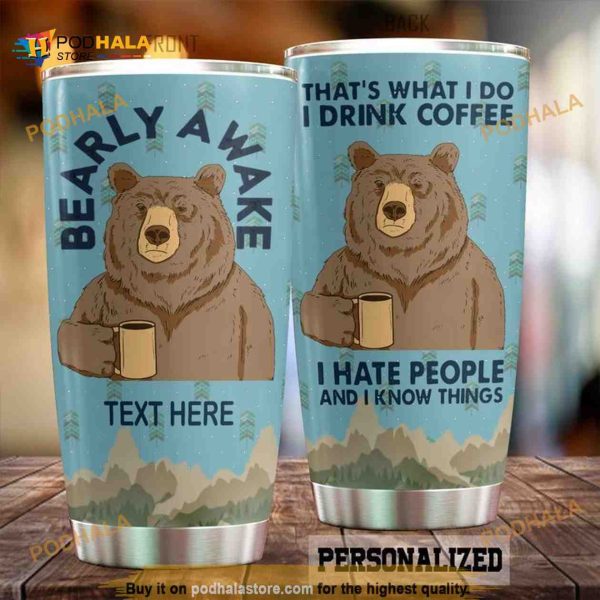 Beer Personalized Gift Coffee Tumbler All Over Print