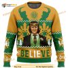 Believe Loki Marvel Xmas Wool Funny Ugly Christmas Sweater