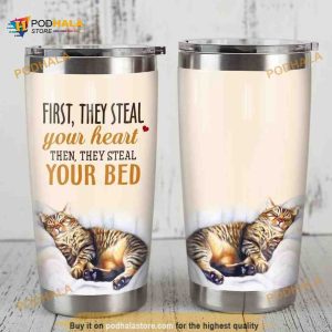 Bengal Cat First They Steal Your Heart Coffee Tumbler
