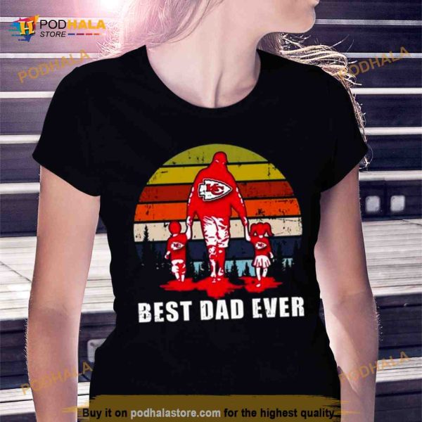 Best Dad Ever Kansas City Chiefs Vintage 2023 Shirt