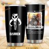 Best Dadalorian In Galaxy Gift Coffee Tumbler All Over Print