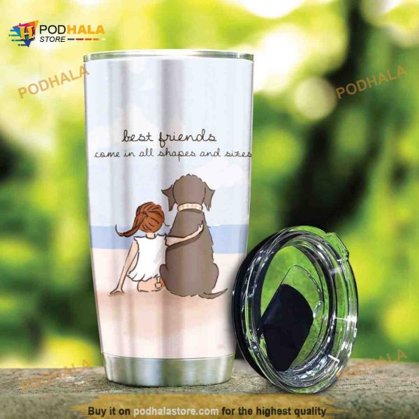 Best Friend Dog Sea Gift Coffee Tumbler All Over Print