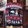 Best Papillon Dad Ever 3D Funny Ugly Christmas Sweater
