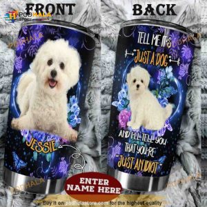 Bichon Frise Personalized Gift Coffee Tumbler