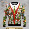 Bichon Xmas Pine 3D Funny Ugly Christmas Sweater