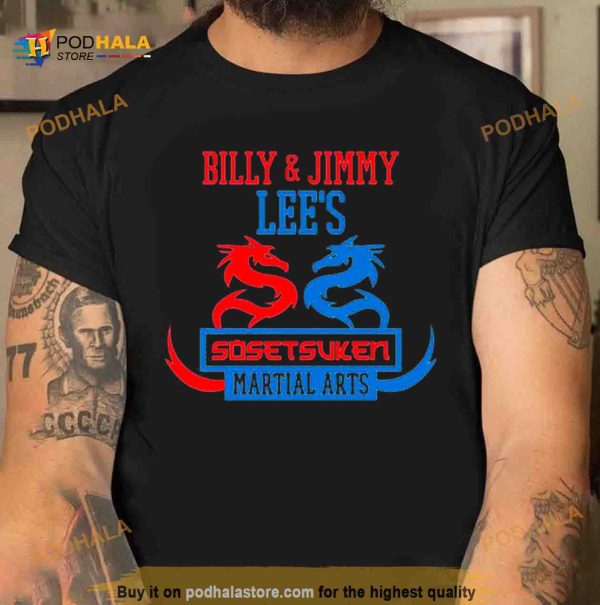 Billy & Jimmy Lee’s 90s Gym Class Double Dragon Shirt