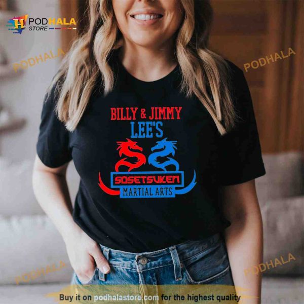 Billy & Jimmy Lee’s 90s Gym Class Double Dragon Shirt