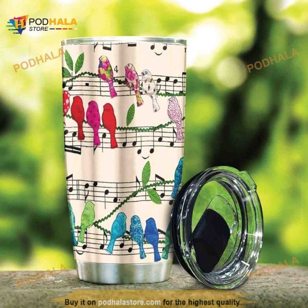 Bird Stainless Steel Cup Coffee Tumbler
