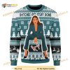 Bitches Get Stuff Done All Over Printed Funny Ugly Christmas Sweater