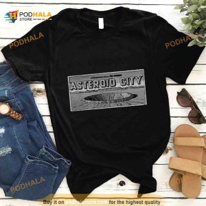 Black And White Asteroid City Shirt 2
