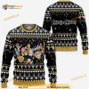 Black Bull Ugly Christmas Black Clover Anime Xmas Sweater
