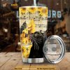 Black Cat Sunflower Musics Gift For Lover Day Coffee Tumbler