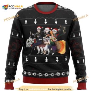 Black Clover Anime Ugly Xmas Wool Sweater