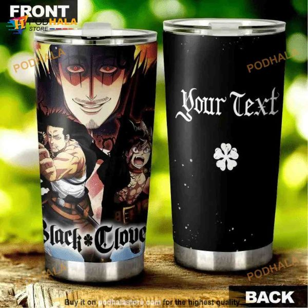 Black Clover New Story Personalized Anime A2628 Coffee Tumbler